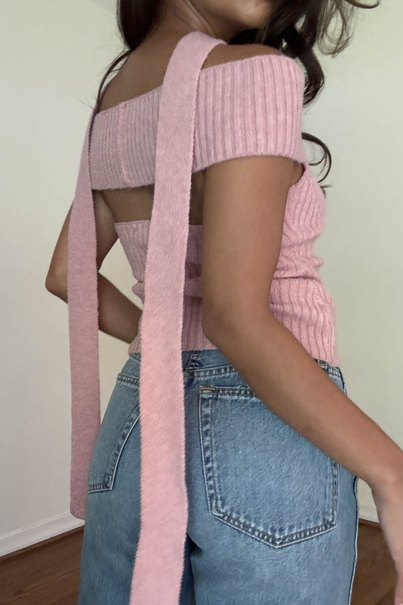 Im Not Cold Shoulder Top