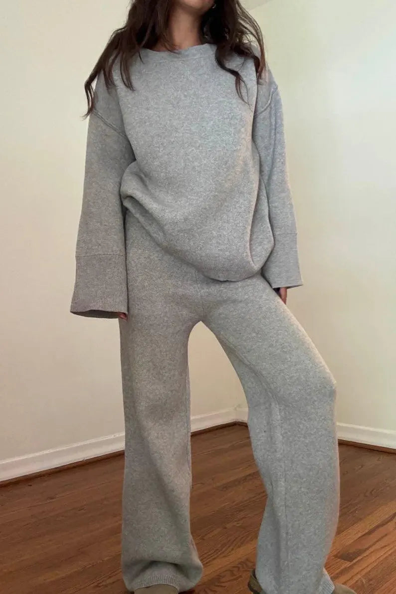 Grey Knit Sweater