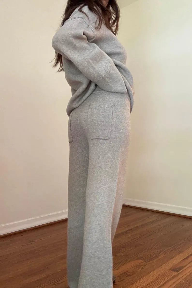 Grey Sweater Pants